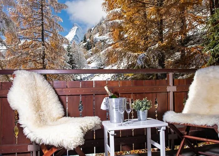 Penthouse Zen Zermatt, 100m From Lift And Piste